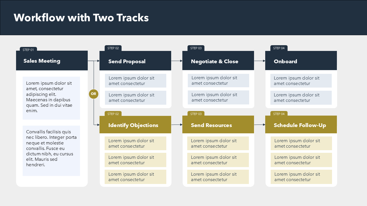 Workflow PowerPoint Template