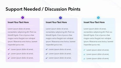 Quarterly Business Review Template - IN BLUE