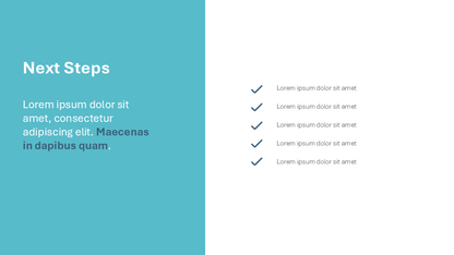 Turquoise Presentation