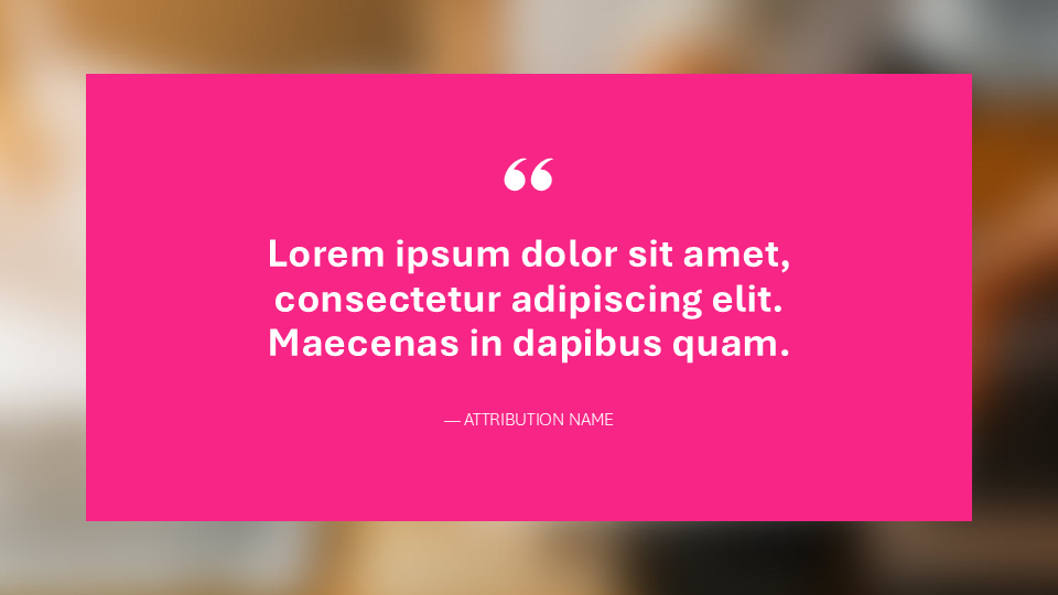 Pink PowerPoint Theme