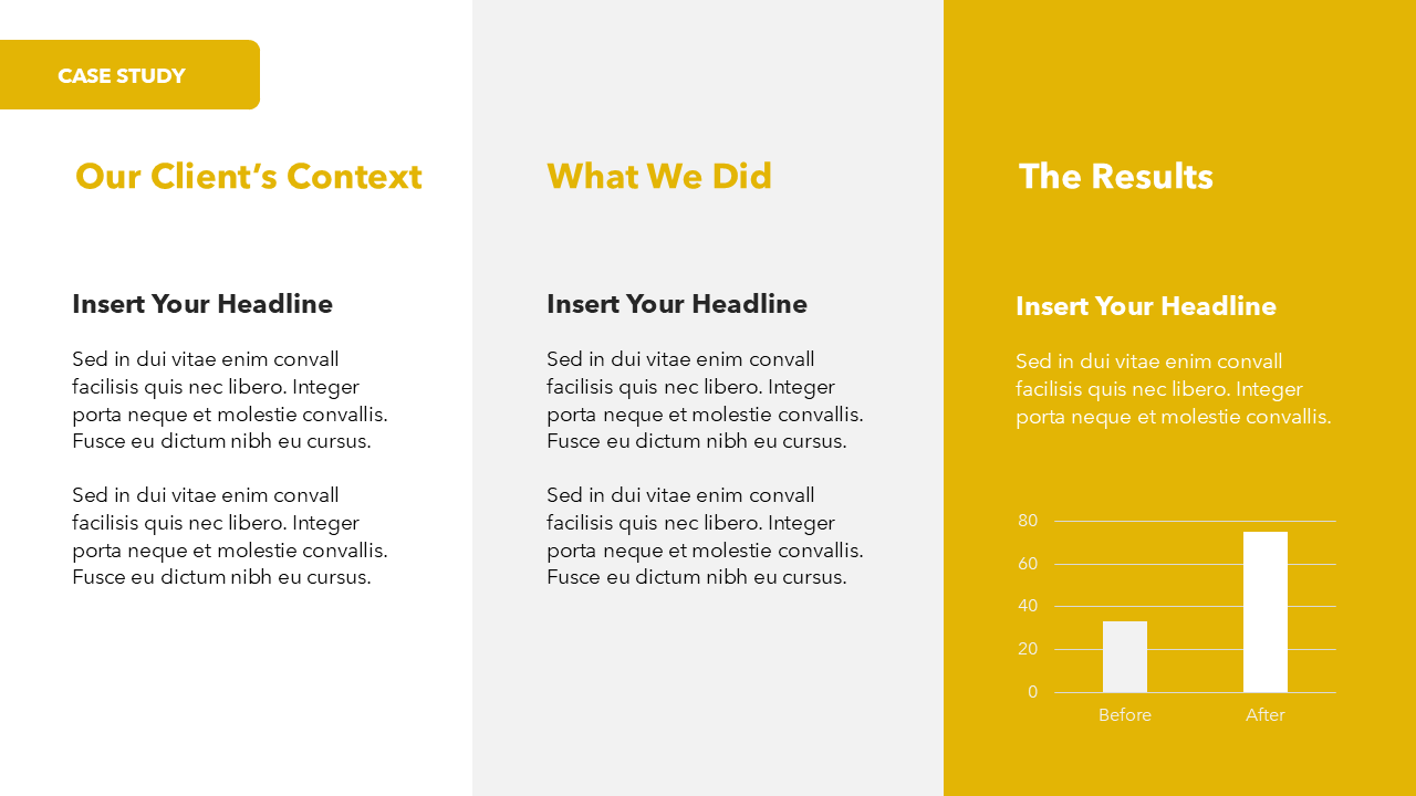 Yellow Business PowerPoint Template