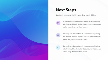 Quarterly Business Review Template - IN BLUE