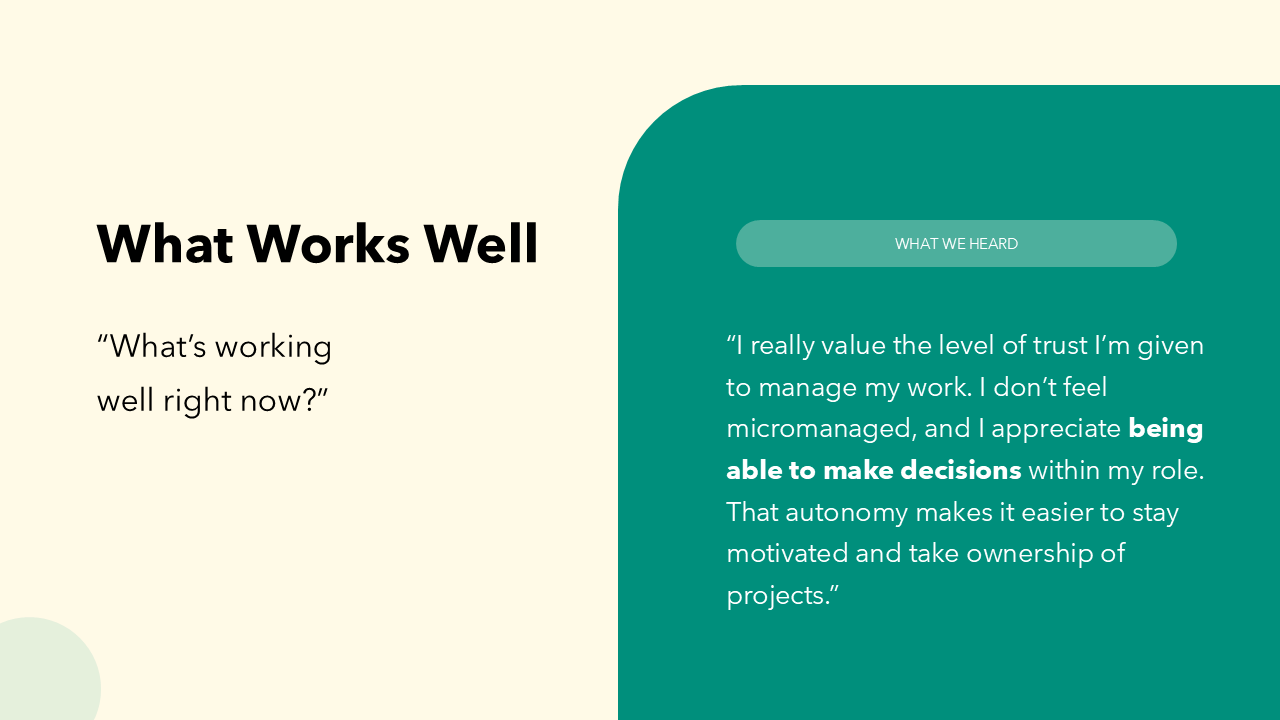 Employee Survey Results Presentation