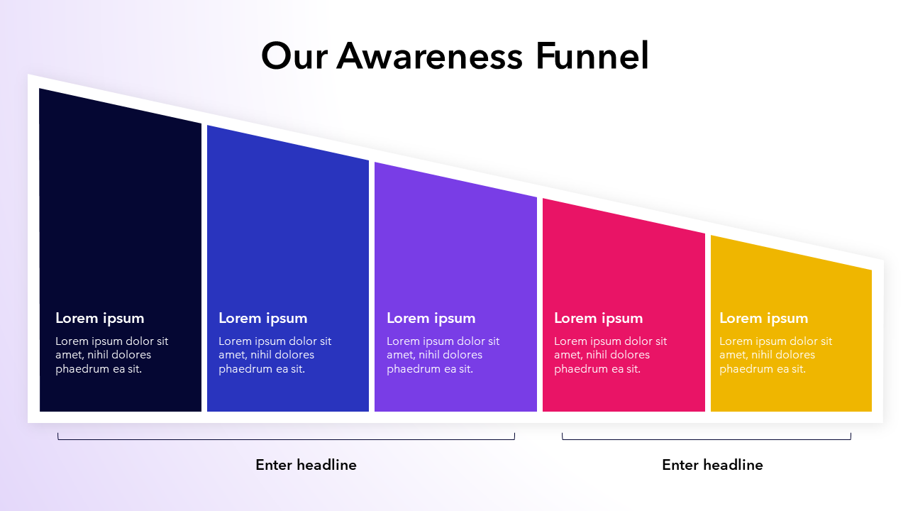 Marketing presentation template