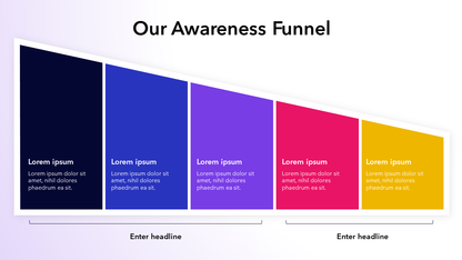 Marketing presentation template