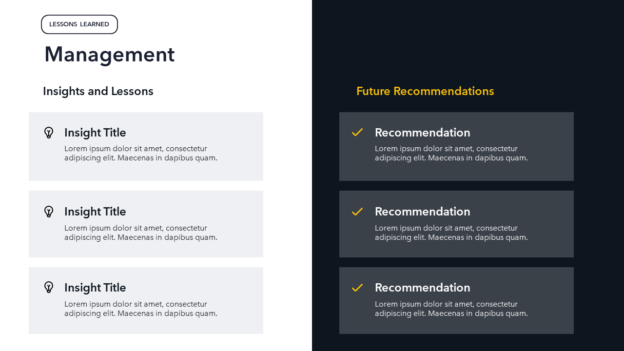 Project Post Mortem Template