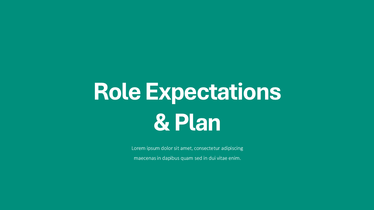 Onboarding Presentation Template