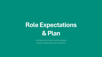 Onboarding Presentation Template