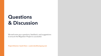 Project Kickoff Presentation Template