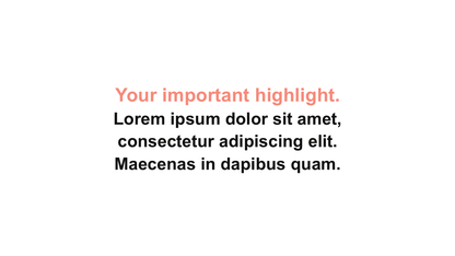 One Idea Per Slide PPT Template