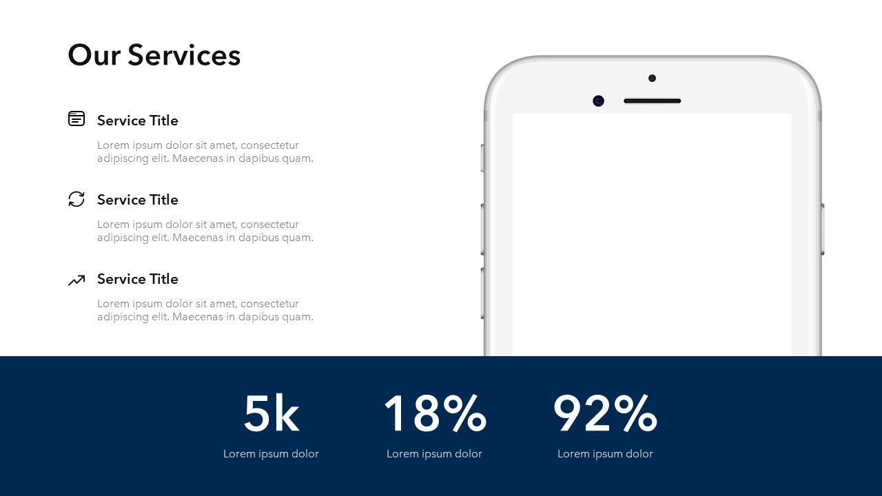 Professional Blue Corporate Presentation Template