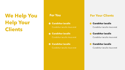 Yellow Business PowerPoint Template