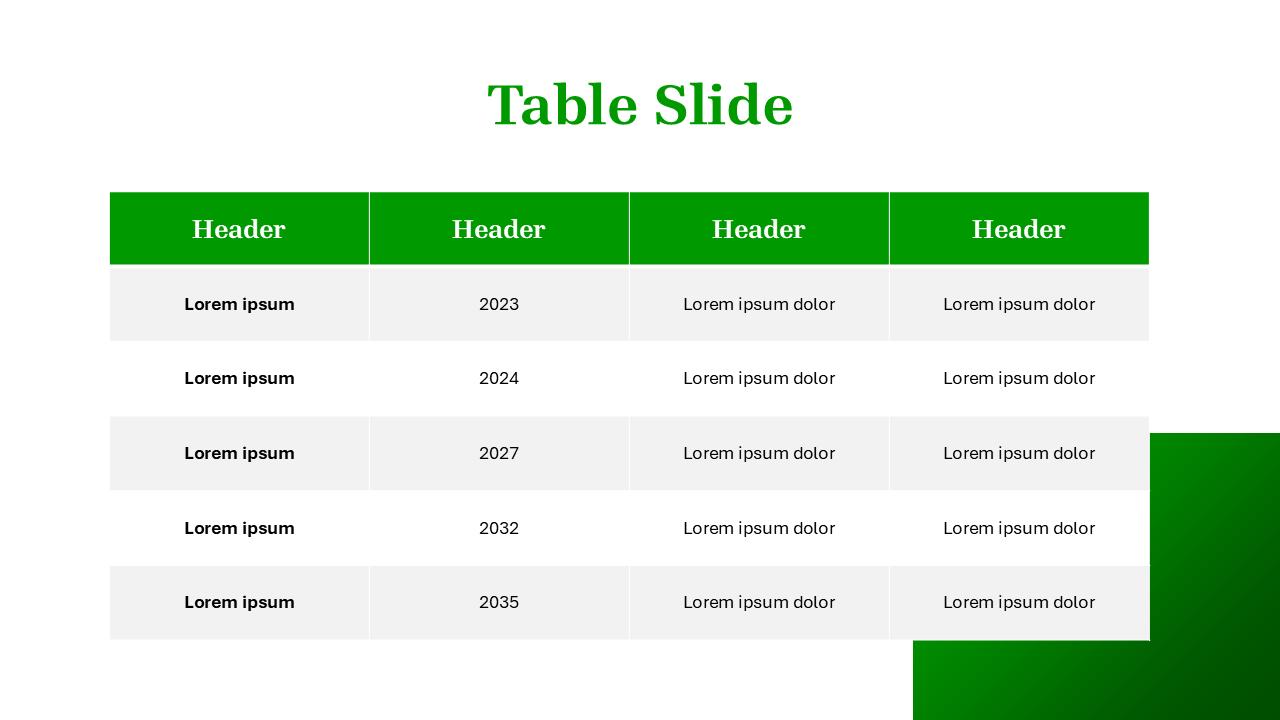 Nature PowerPoint Template