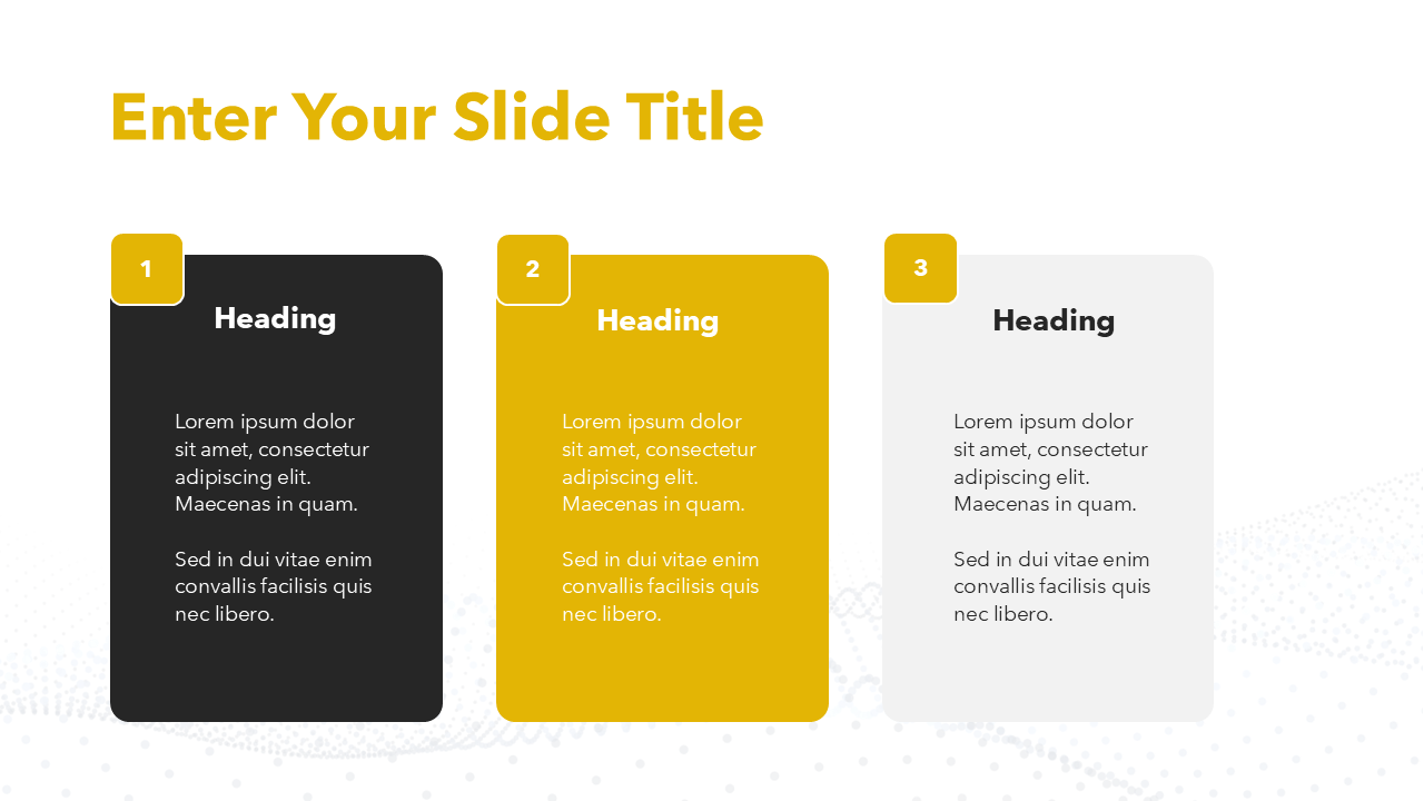 Yellow Business PowerPoint Template