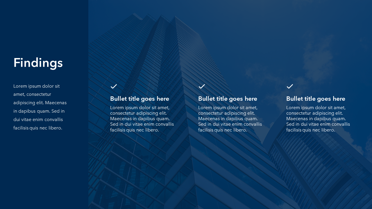 Professional Blue Corporate Presentation Template