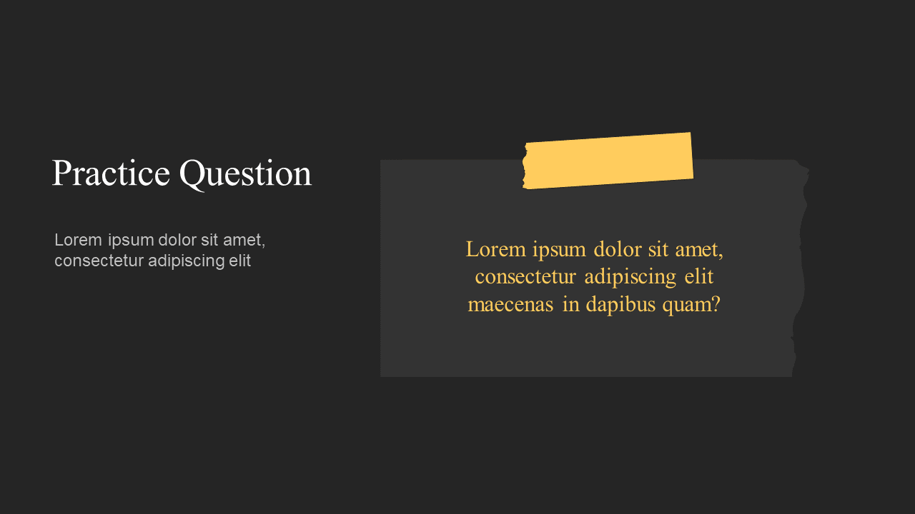 Dark PowerPoint Template