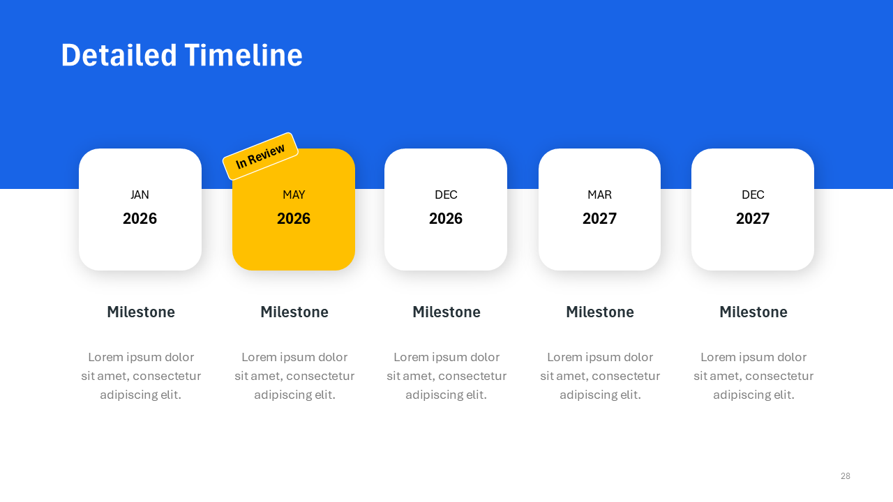 Blue Wave PowerPoint Template