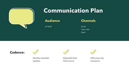 Project Charter Template PPT