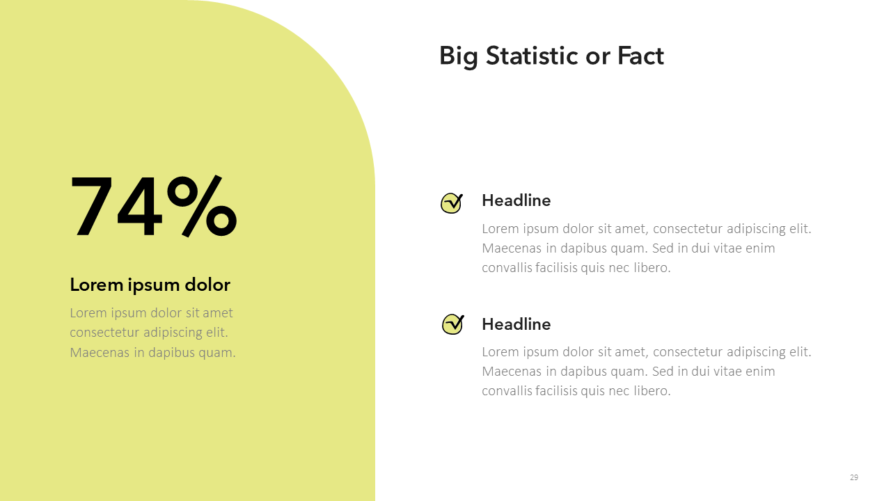 Consulting slide deck template