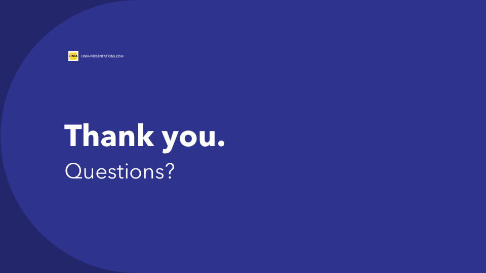 End Slide for Presentation