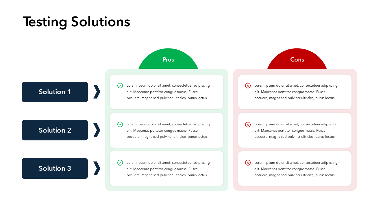 Solutions Review Slide