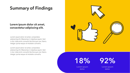 Summary of Findings Slide 