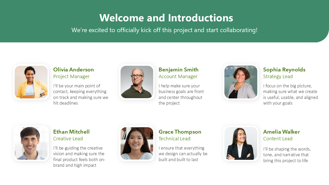 Project Kickoff Presentation