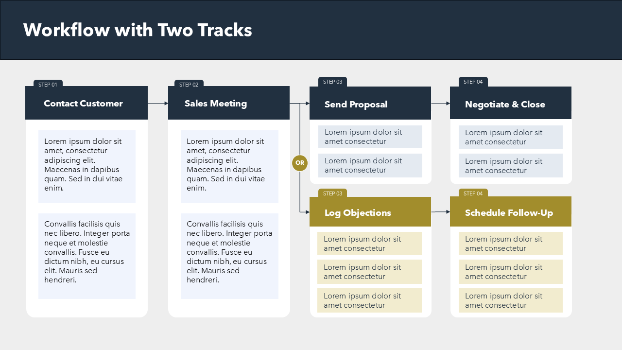 Workflow PowerPoint Template