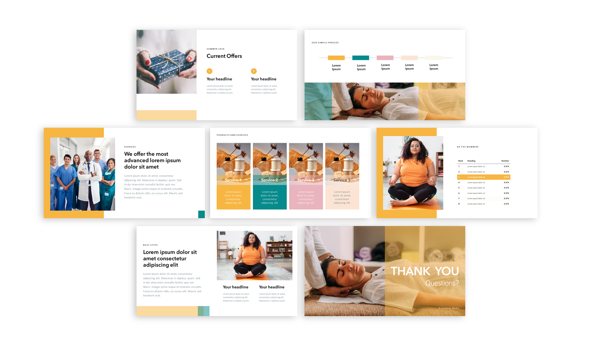 Health and Wellness PPT Template