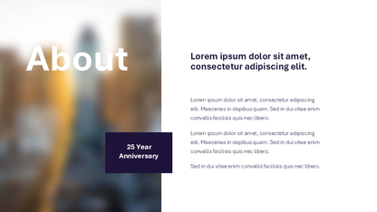 Navy Blue PowerPoint Template