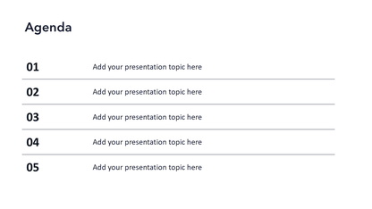 Minimalist PowerPoint Template