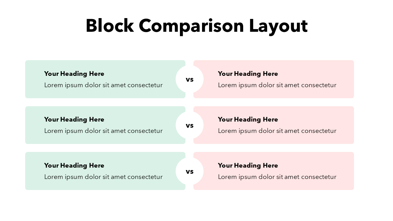 Comparison Slide