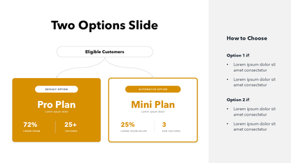 Two Options Slide