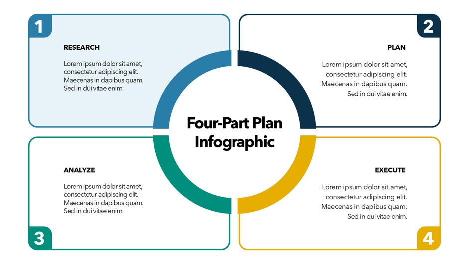 4 Point Software 4 Points PowerPoint Templates
