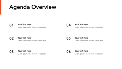 Simple Red PowerPoint Template
