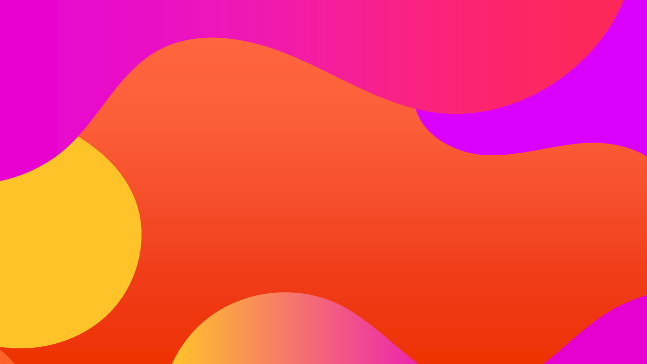 Gradient Waves Slides Background