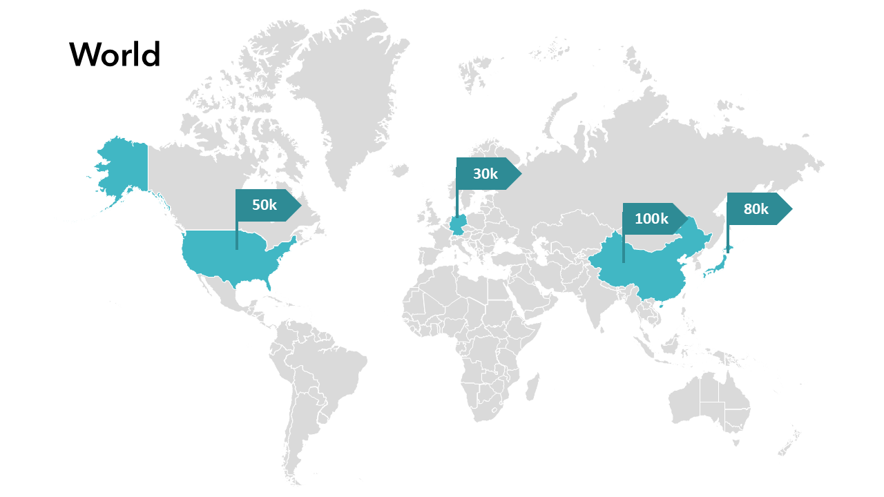World Map PowerPoint Templates
