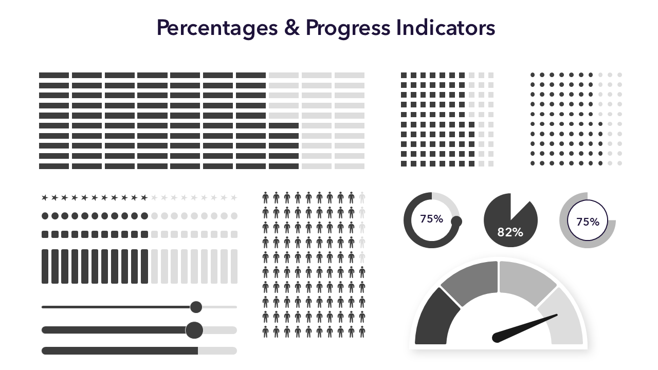 Simple Infographics for PPT