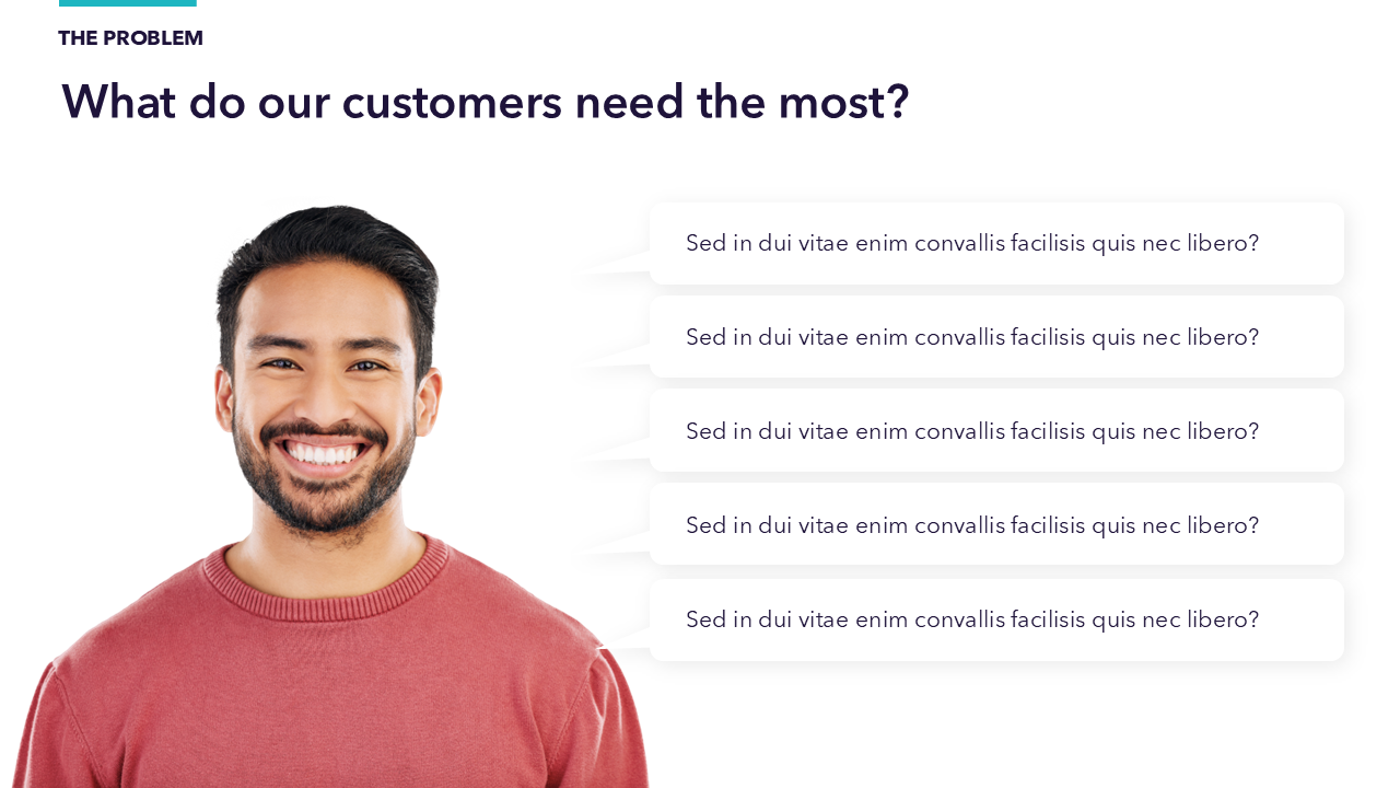 Customer Needs Slide