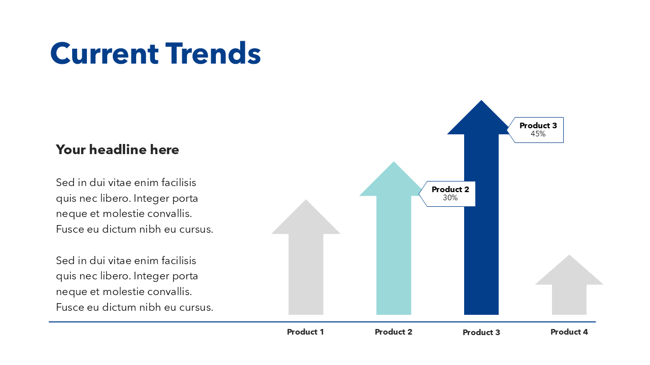 Arrows Infographic Slide