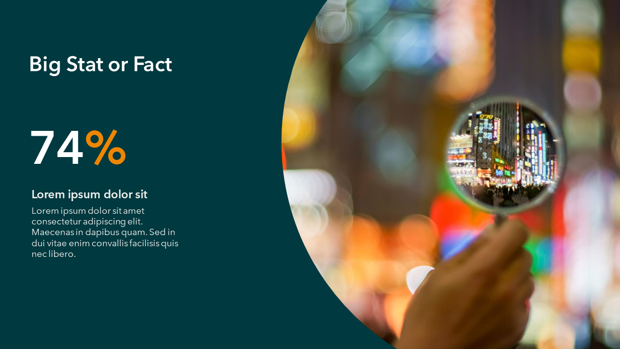 Important Fact Slide | PowerPoint Slide Template
