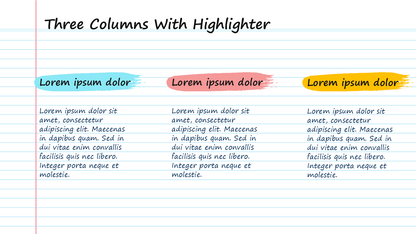 Notebook PPT Template