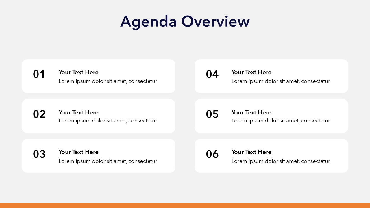 Orange and Black PPT Template 