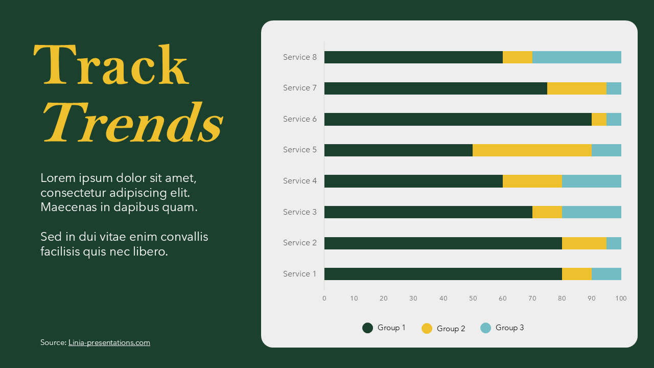 Tracking Trends PowerPoint Slide