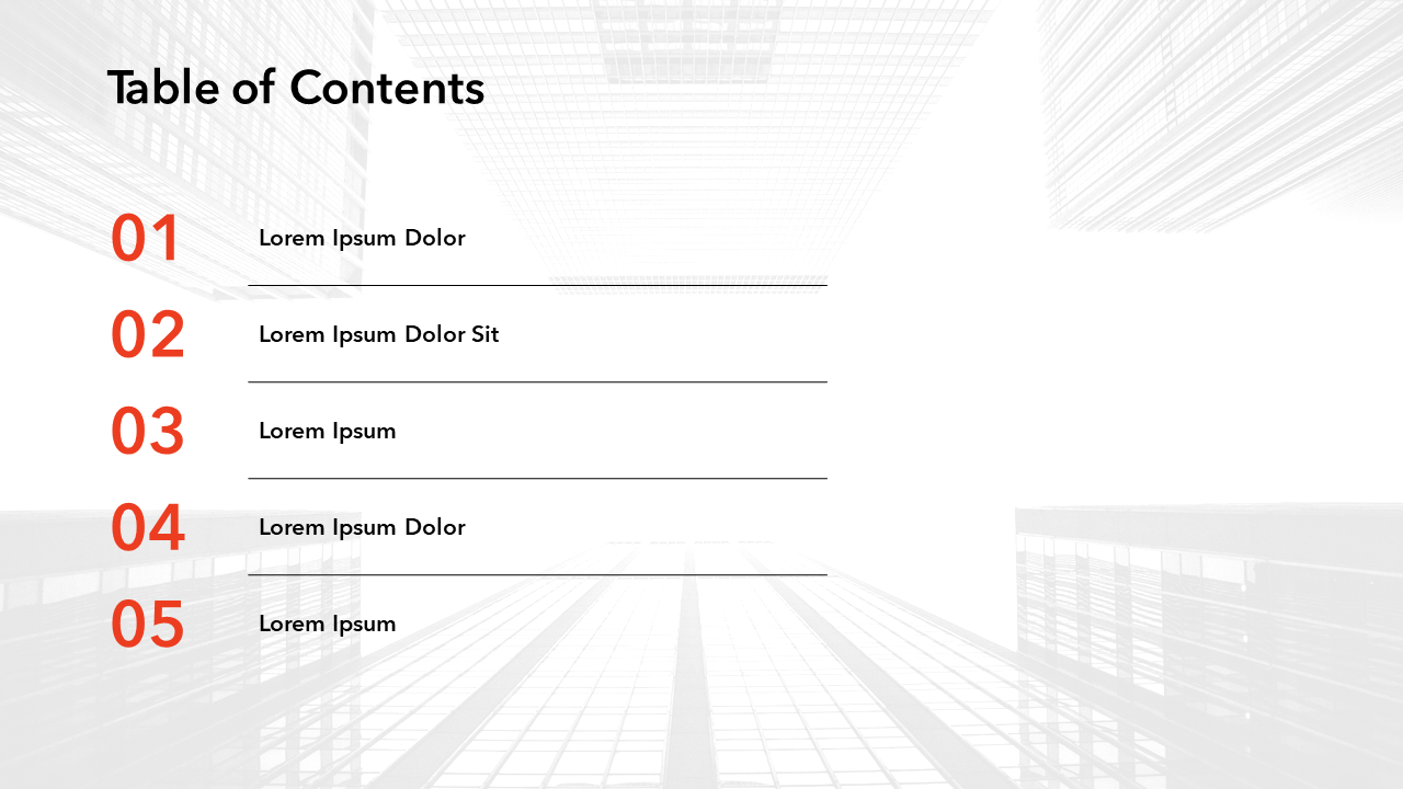 Annual Review Presentation Template