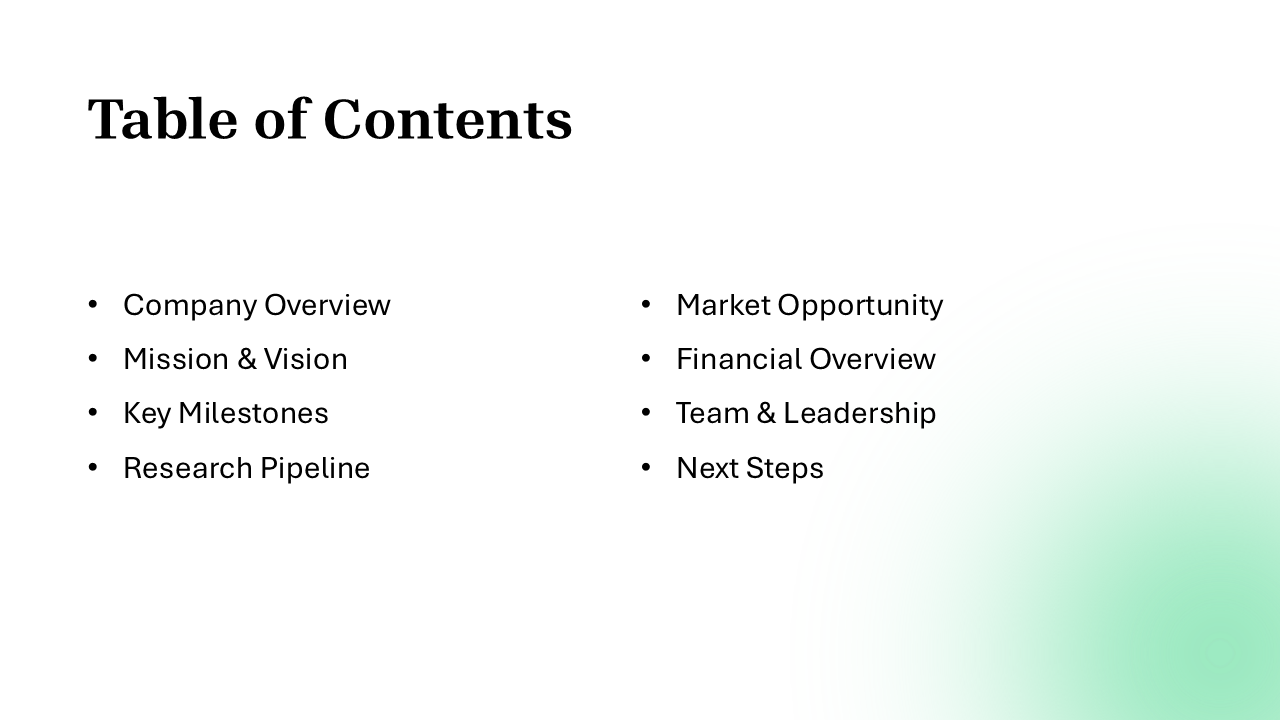 Biotechnology PowerPoint Template
