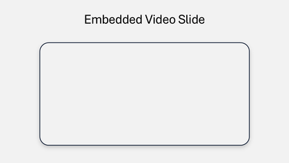 Embedded Video in Slide