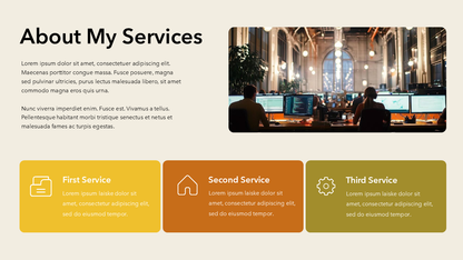 My Services PPT Slide