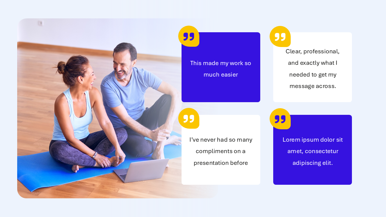 Testimonials Slide