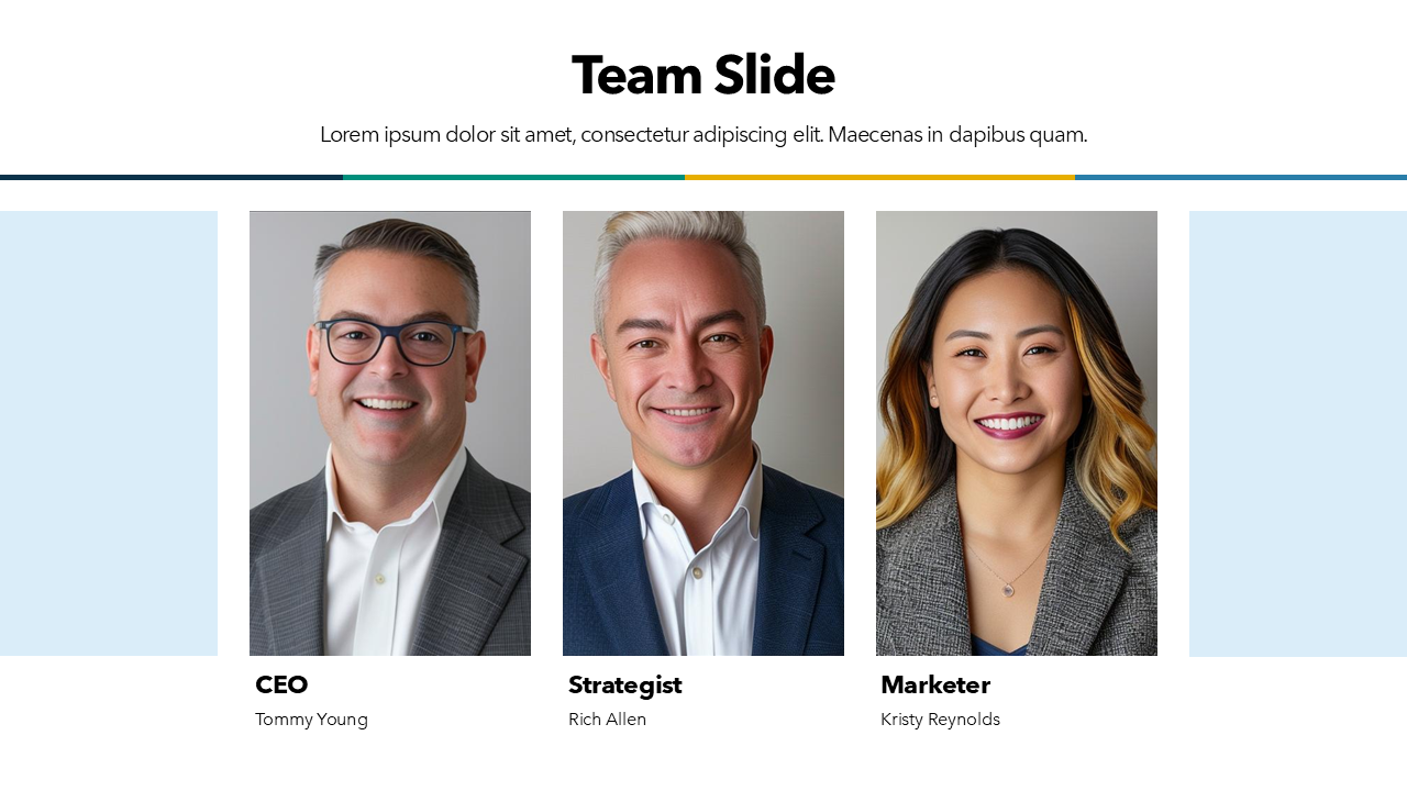 Leadership Team Slide